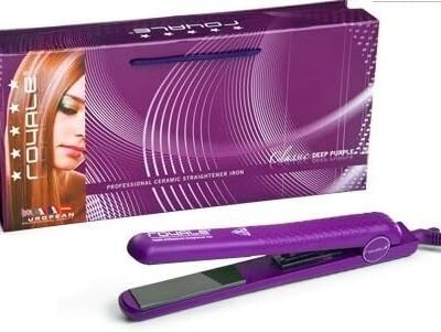 Royale Nano Ceramic Deep Purple Classic 1.5′ Flat Iron/Hair Straightener