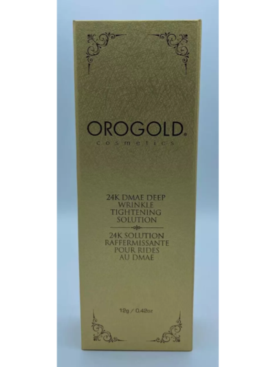 OROGOLD 24K DMAE Deep Wrinkle Tighteing Solution 12g/0.42oz