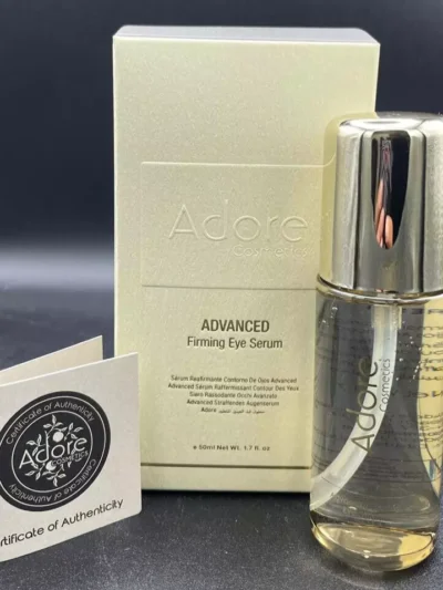 ADORE ADVANCED FIRMING EYE SERUM~REDUCES WRINKLES- 1.7 oz/50ml BRAND NEW