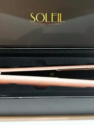 SOLEIL IR+ Infrared Flat Iron ~ Rose Gold ~ BRAND NEW ~ MRSP $450