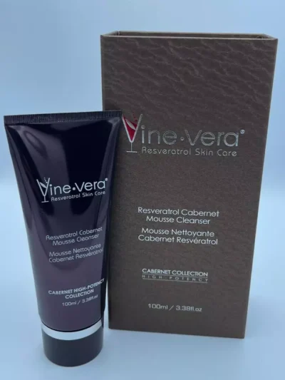 VINE VERA RESVERATROL CABERNET MOUSSE CLEANSER 100ML/3.38FL.OZ